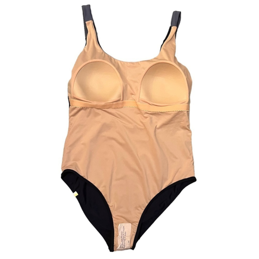 SUMMERSALT NWTs 1-Piece Swim Suit The Sun Streak Navy Blue/Light Blue Lo… - Picture 7 of 15